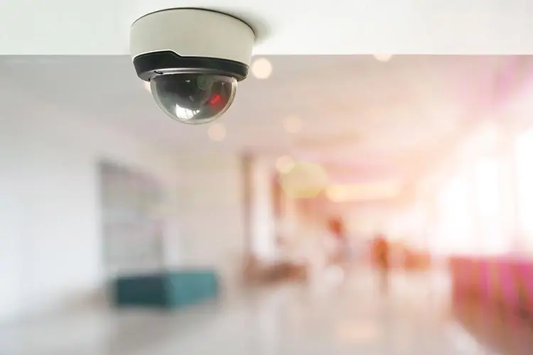 CCTV Security Camera System at a Hotel