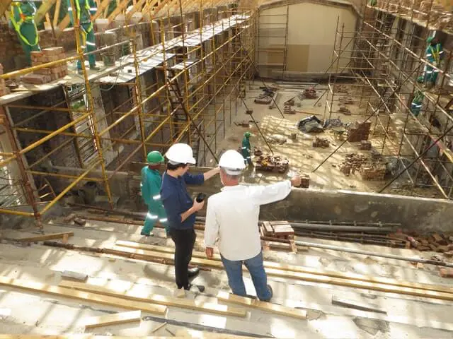 Construction site security and safety