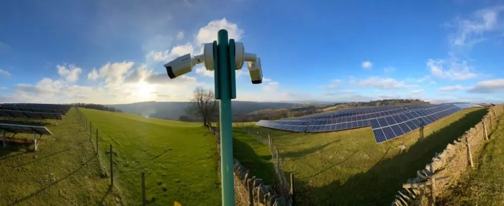Solar Site CCTV Monitoring & Protection systems