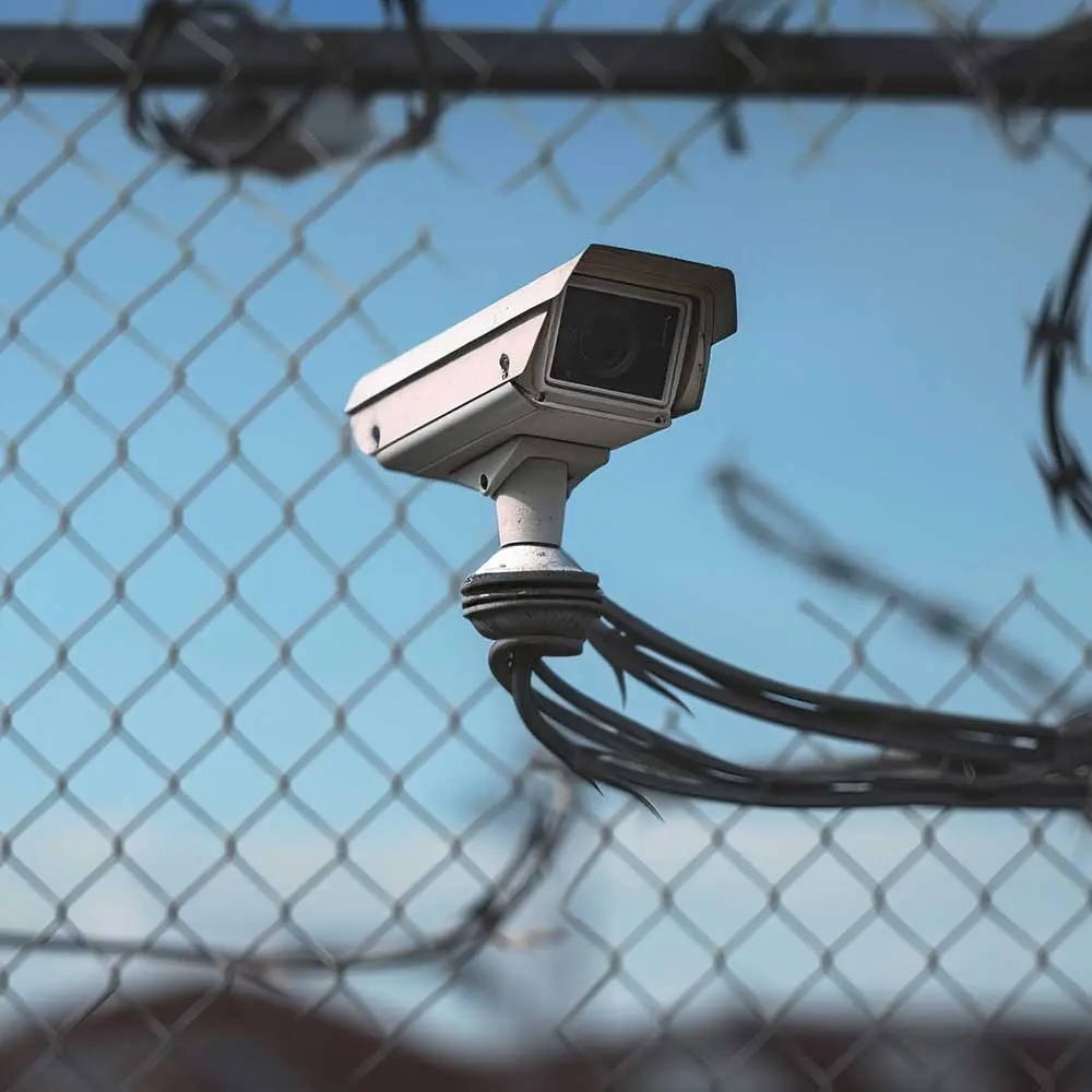CCTV monitoring prisons