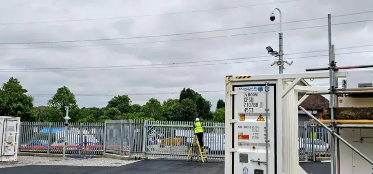 BESS site perimeter CCTV monitoring case study