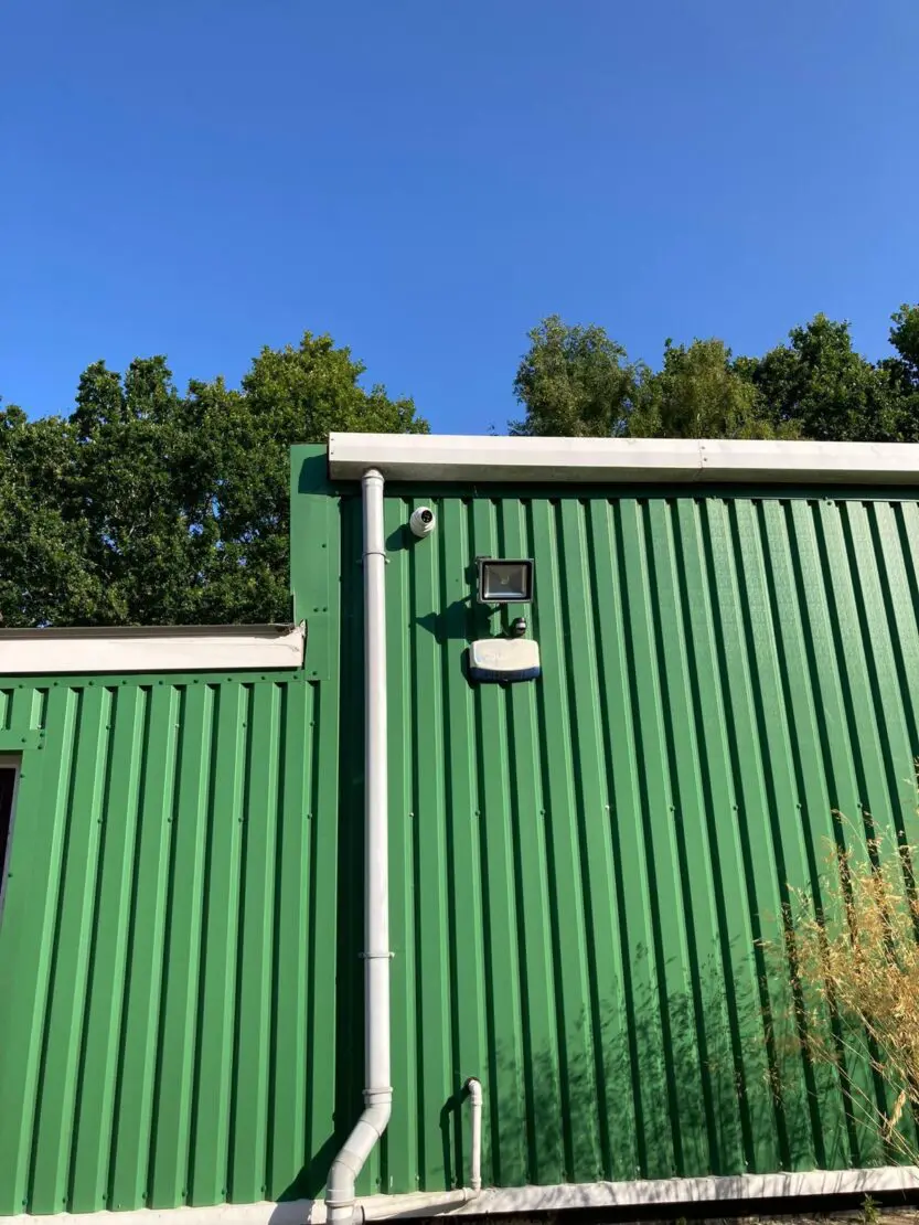 CCTV camera secuurity lighting