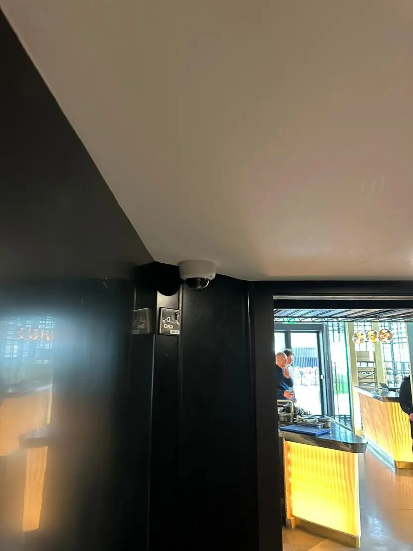 discreet hikvision dome camera