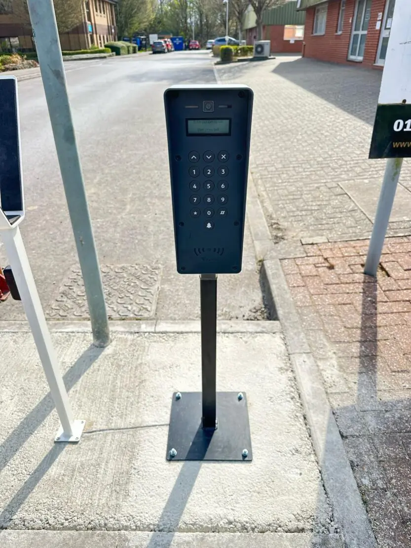paxton card reader integrated security