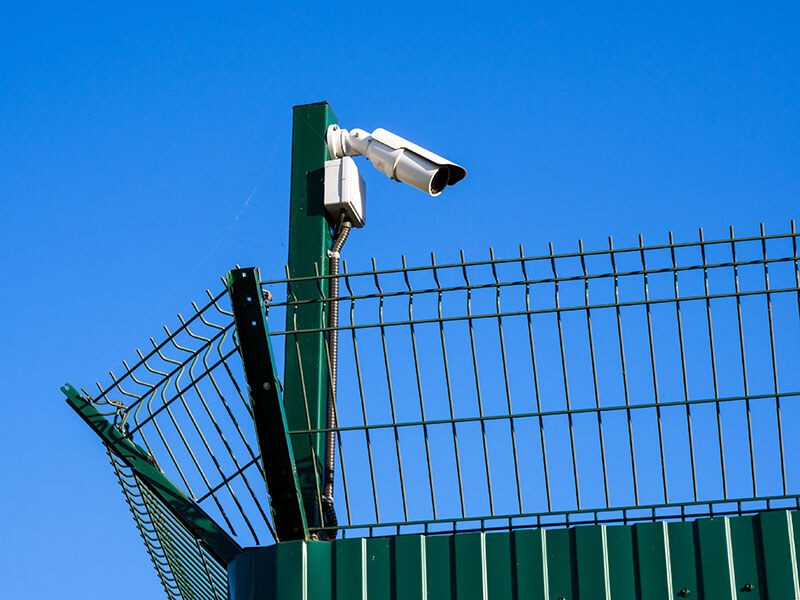Perimeter CCTV at a car dealership