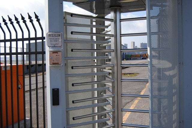 access control for building sites