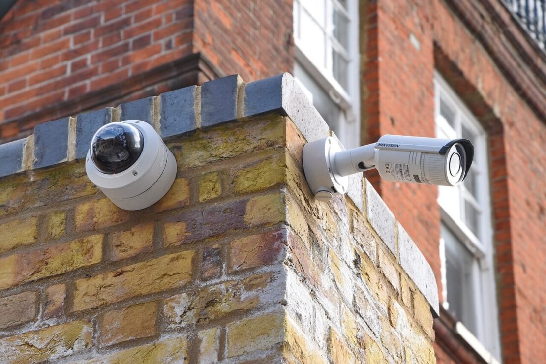 One of the different types of CCTV system