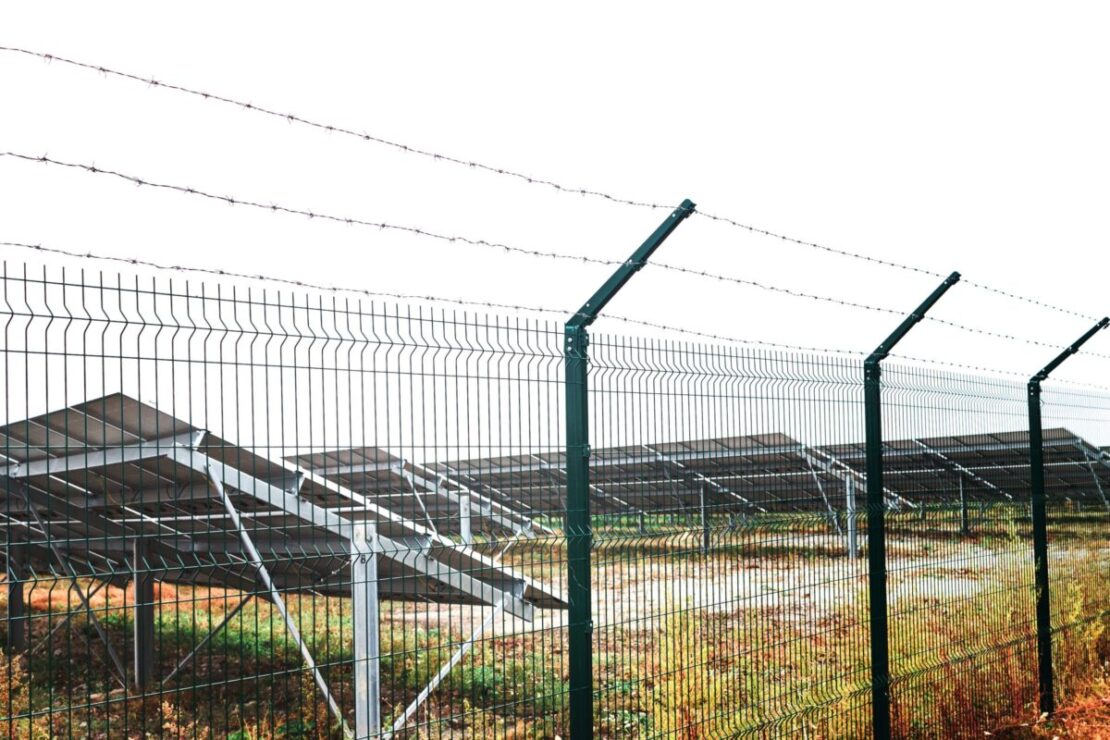 Solar Farm Perimeter Fence