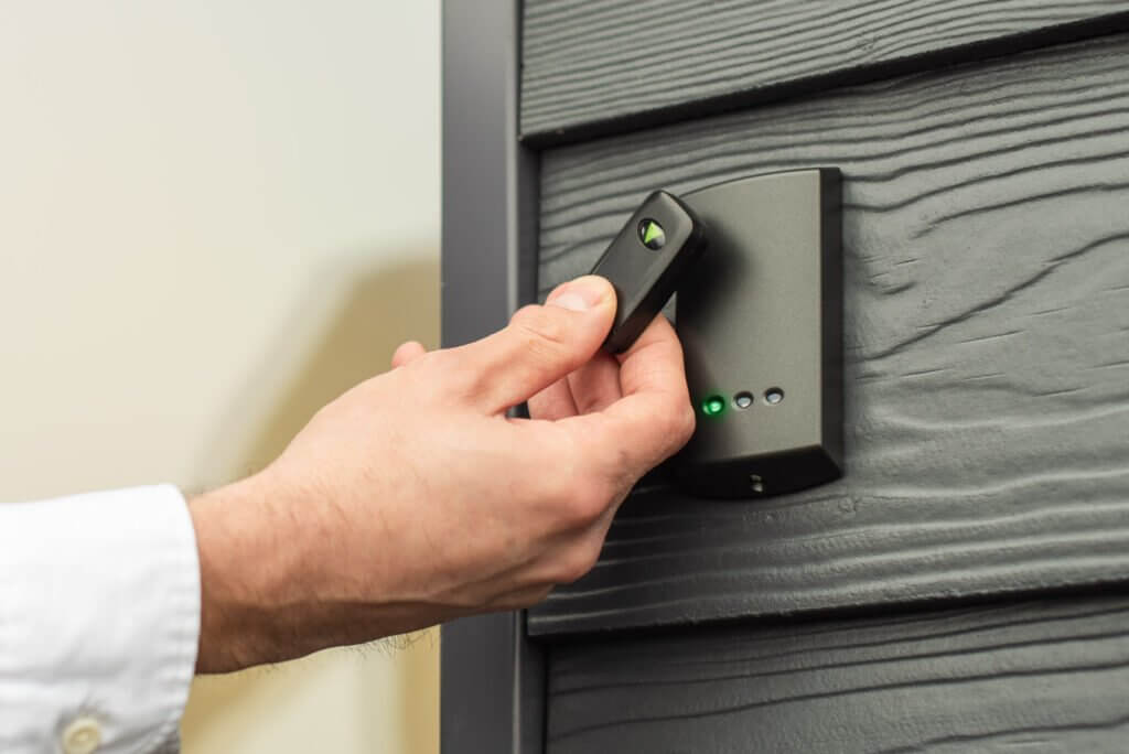 Regulating access with key fob door entry systems