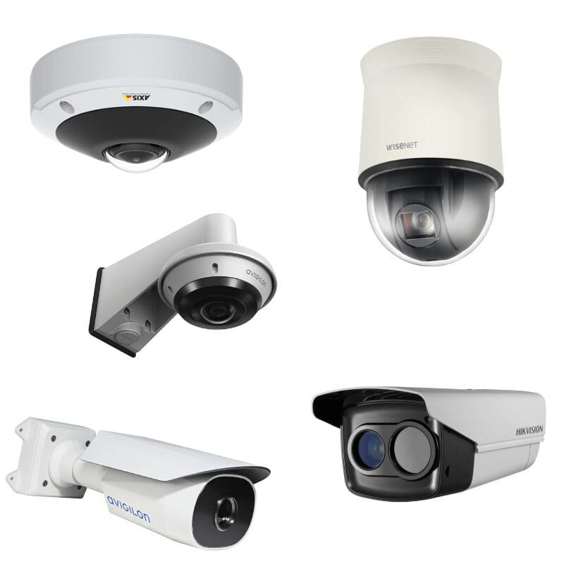 CCTV installation camera types