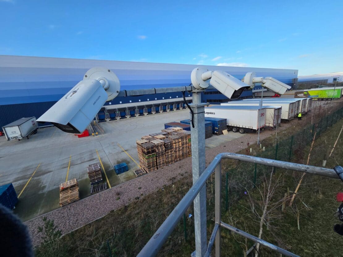CCTV Installation warehouse